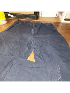 Carhartt Carpenter Jeans Dark Wash Denim Original Dungarees Men’s 38 x 32 Blue